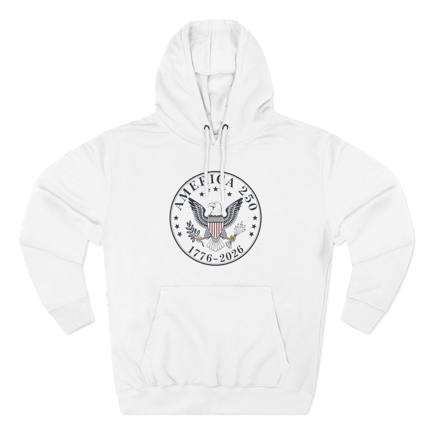 Three-Panel Fleece Hoodie